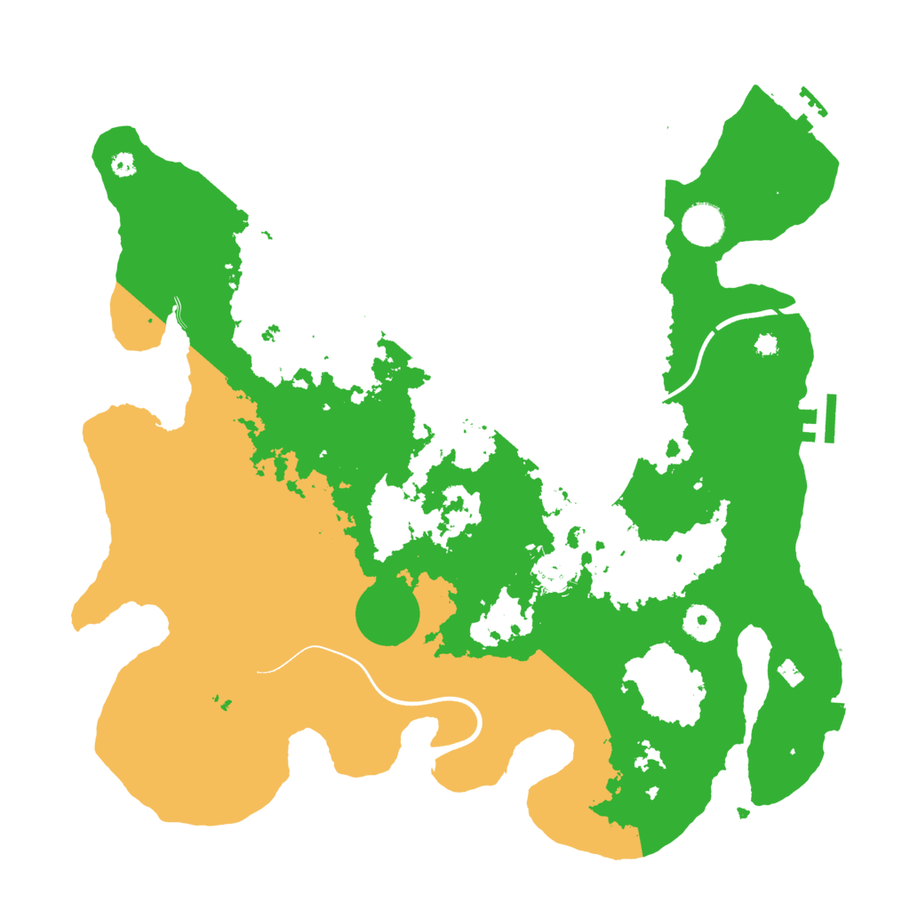 Biome Rust Map: Procedural Map, Size: 3750, Seed: 1783627293