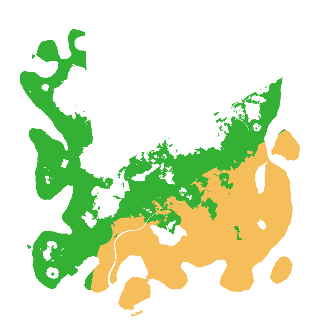 Biome Rust Map: Procedural Map, Size: 4000, Seed: 1863625464