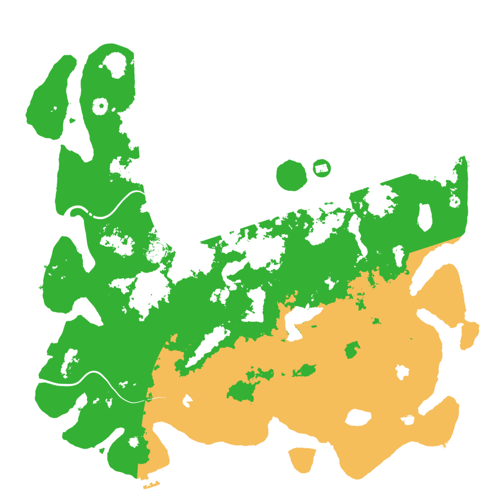 Biome Rust Map: Procedural Map, Size: 4500, Seed: 918952684