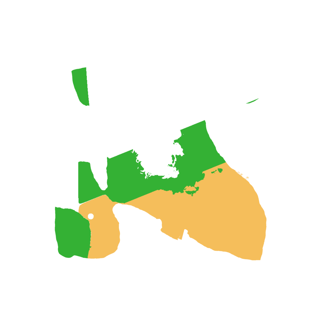 Biome Rust Map: Procedural Map, Size: 1600, Seed: 5