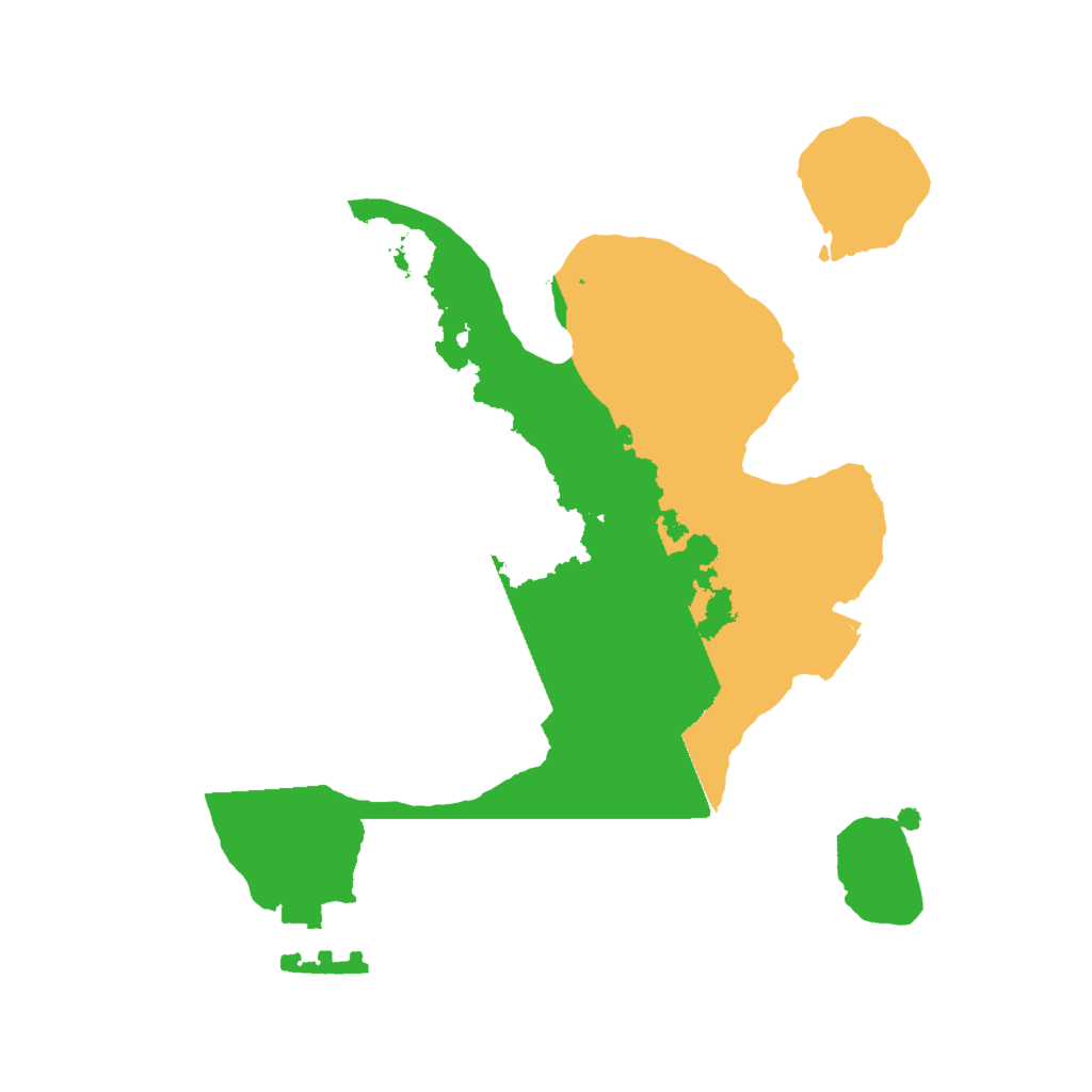 Biome Rust Map: Procedural Map, Size: 1900, Seed: 7845123