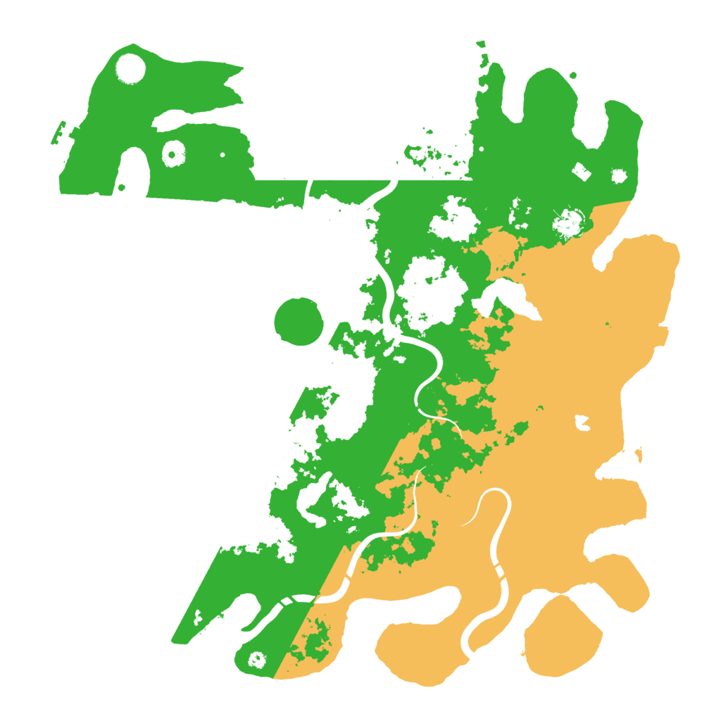 Biome Rust Map: Procedural Map, Size: 4250, Seed: 29949