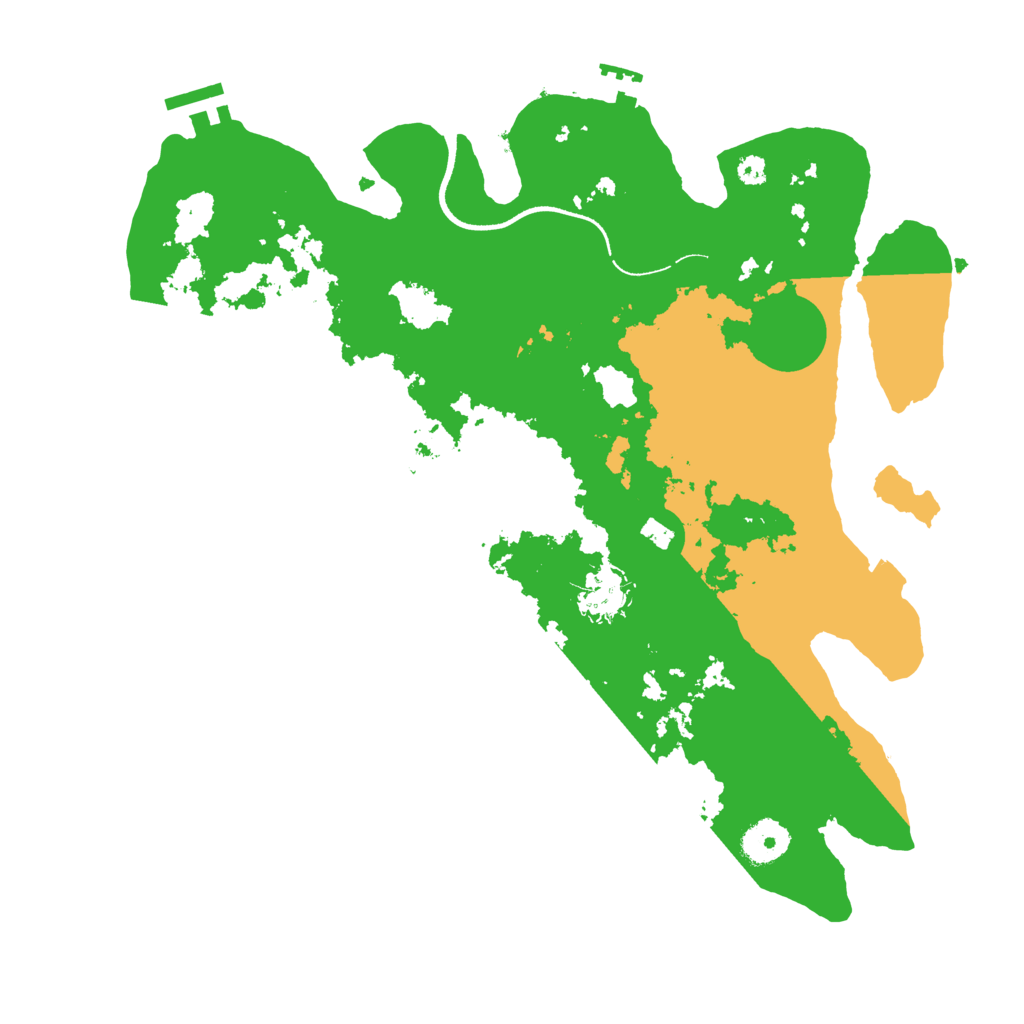 Biome Rust Map: Procedural Map, Size: 3500, Seed: 1472287421