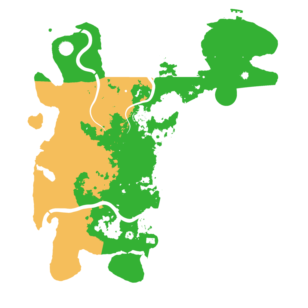Biome Rust Map: Procedural Map, Size: 3750, Seed: 1954490494