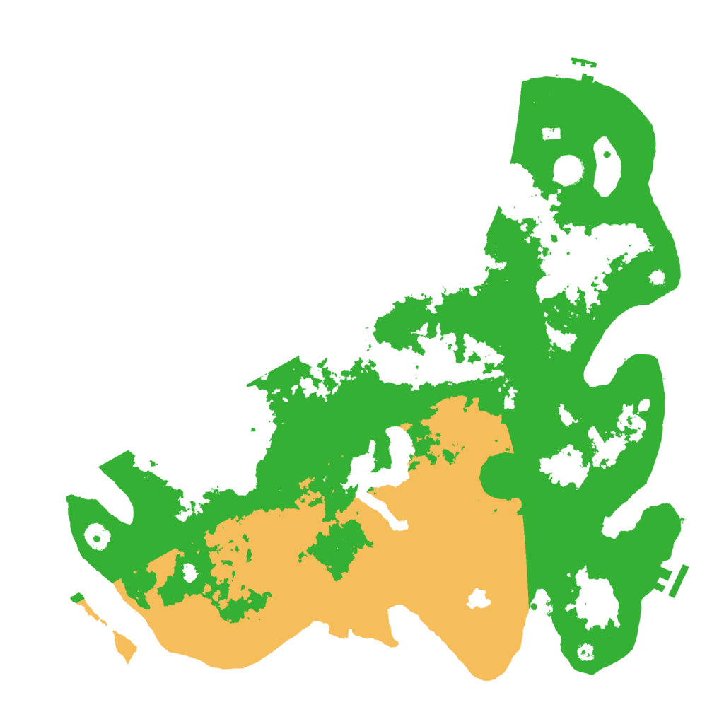 Biome Rust Map: Procedural Map, Size: 4250, Seed: 11561