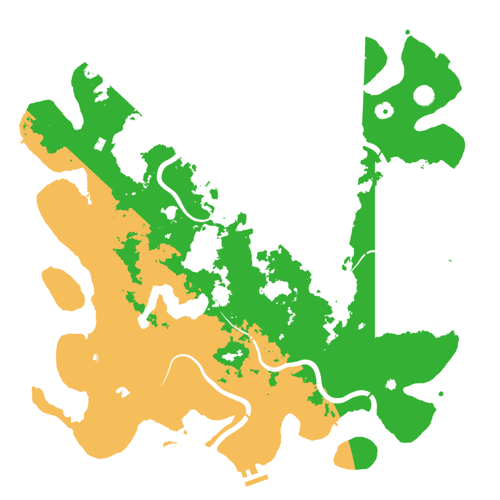 Biome Rust Map: Procedural Map, Size: 4250, Seed: 2049642946