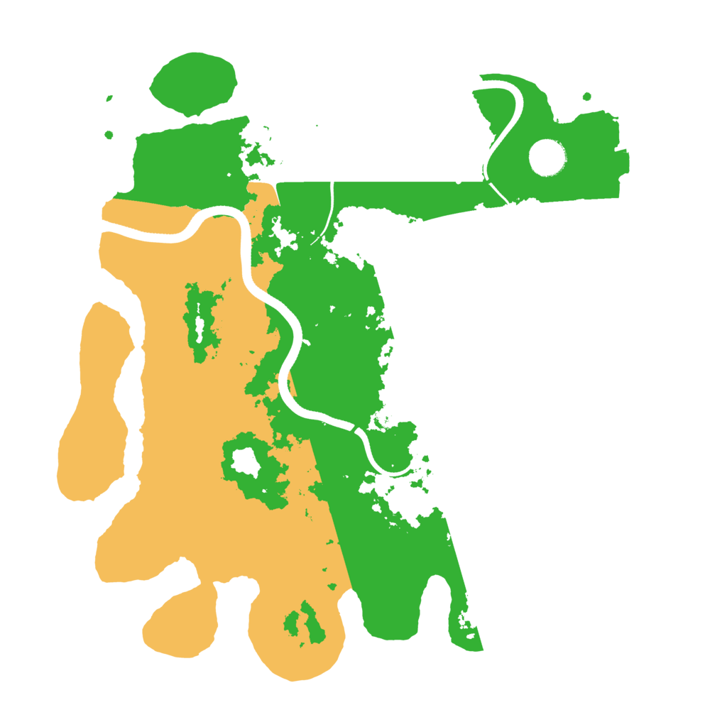 Biome Rust Map: Procedural Map, Size: 3500, Seed: 1107532720