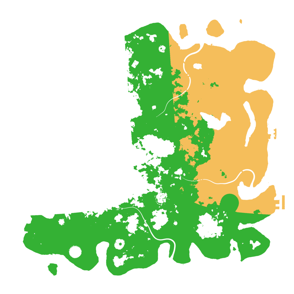 Biome Rust Map: Procedural Map, Size: 4250, Seed: 891