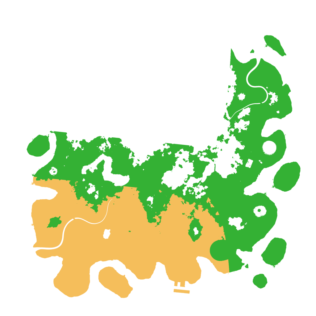 Biome Rust Map: Procedural Map, Size: 4000, Seed: 601355396