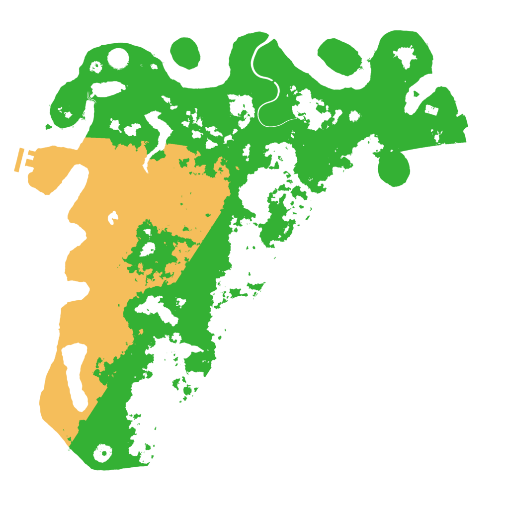 Biome Rust Map: Procedural Map, Size: 4250, Seed: 12025