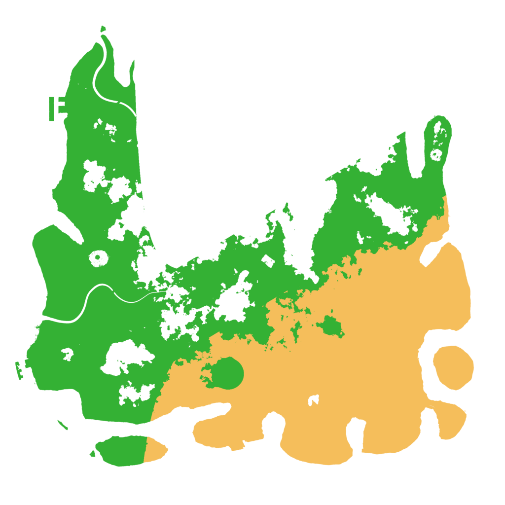 Biome Rust Map: Procedural Map, Size: 4250, Seed: 11503