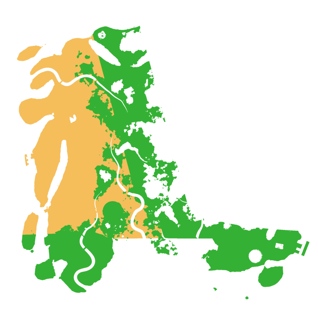 Biome Rust Map: Procedural Map, Size: 4250, Seed: 1762037552