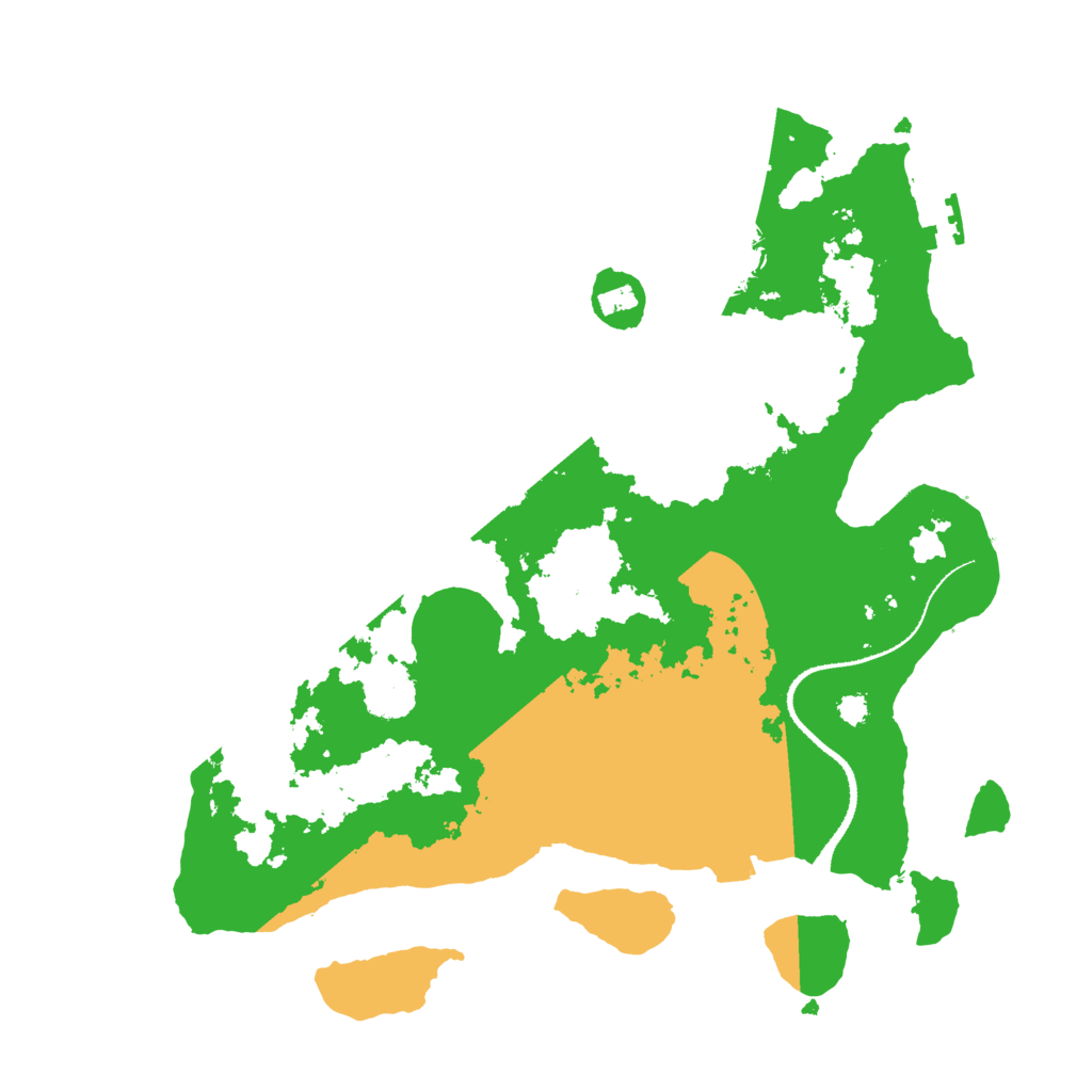 Biome Rust Map: Procedural Map, Size: 3250, Seed: 356345662