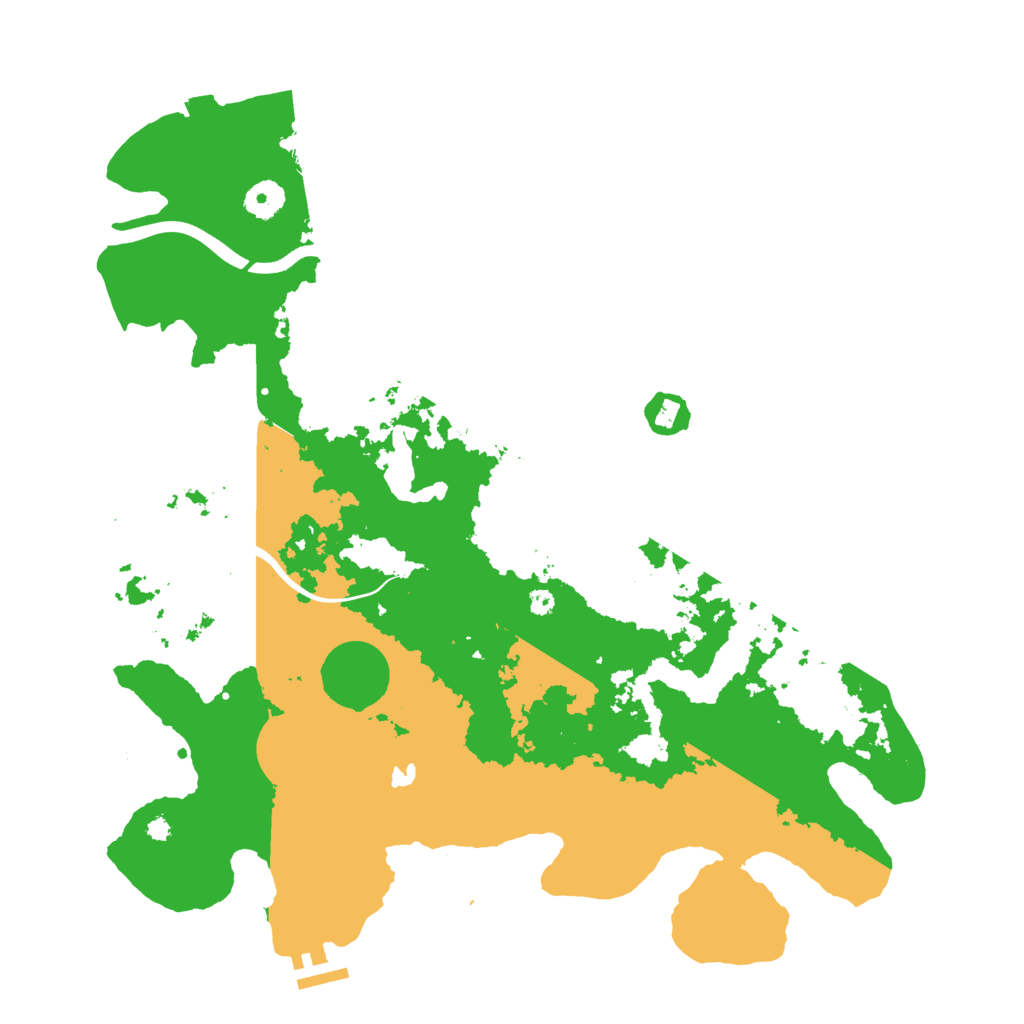 Biome Rust Map: Procedural Map, Size: 4000, Seed: 224227312