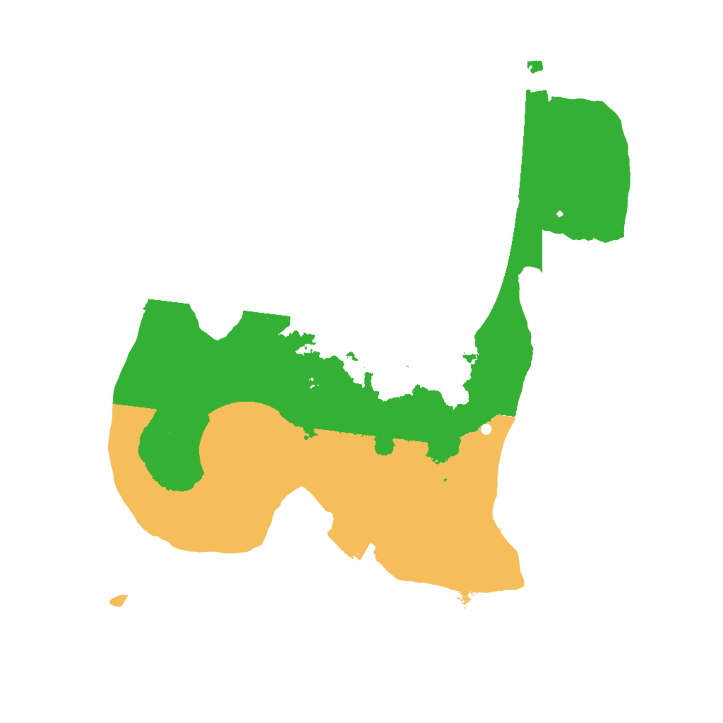 Biome Rust Map: Procedural Map, Size: 2000, Seed: 97822