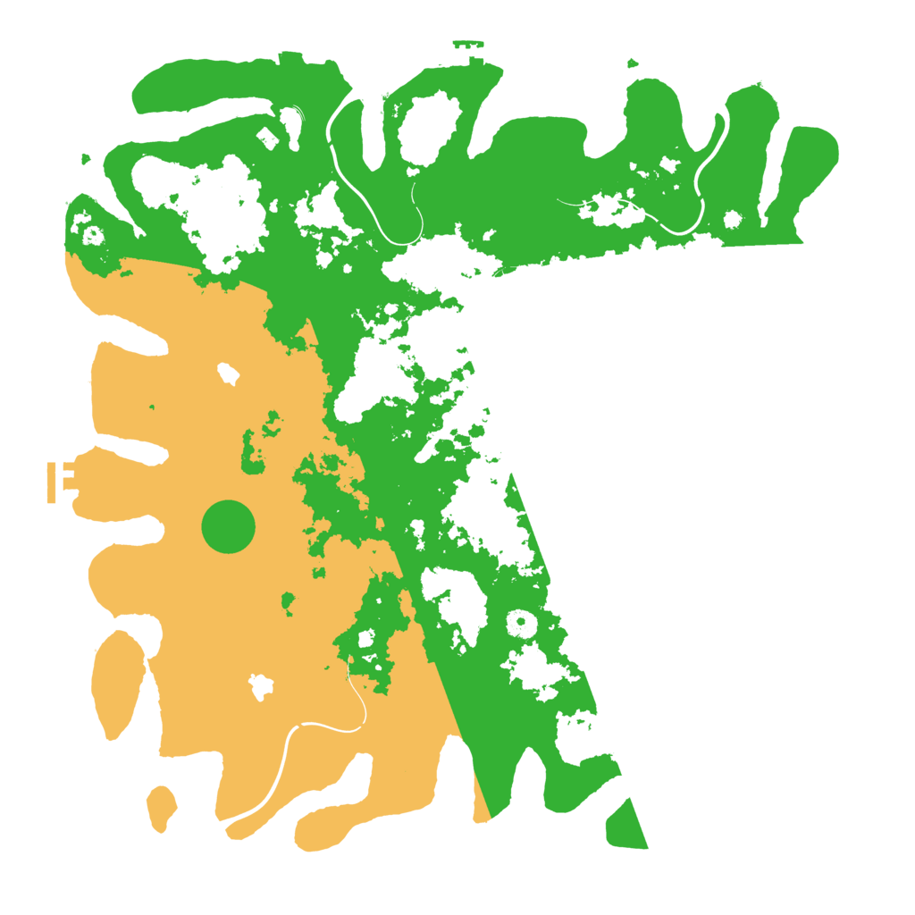 Biome Rust Map: Procedural Map, Size: 4500, Seed: 999869813