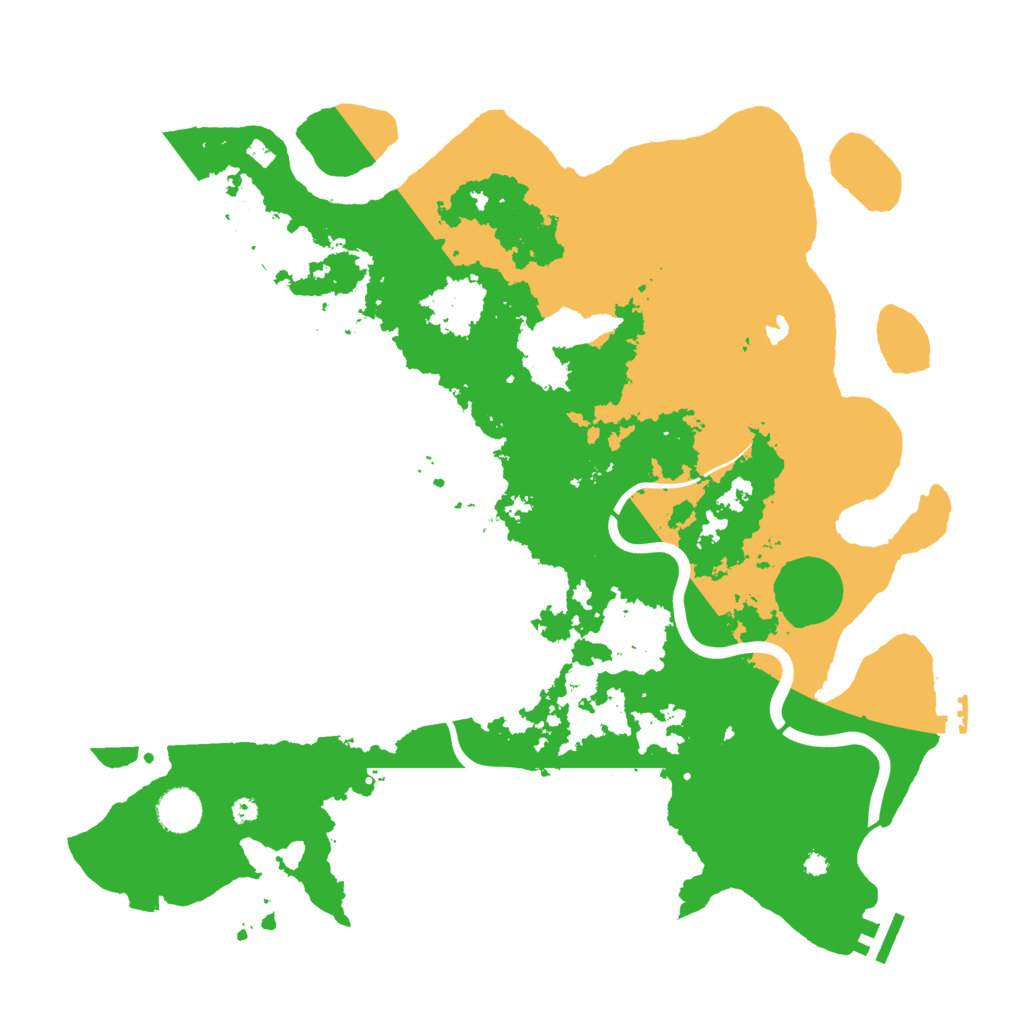 Biome Rust Map: Procedural Map, Size: 4000, Seed: 1078310227