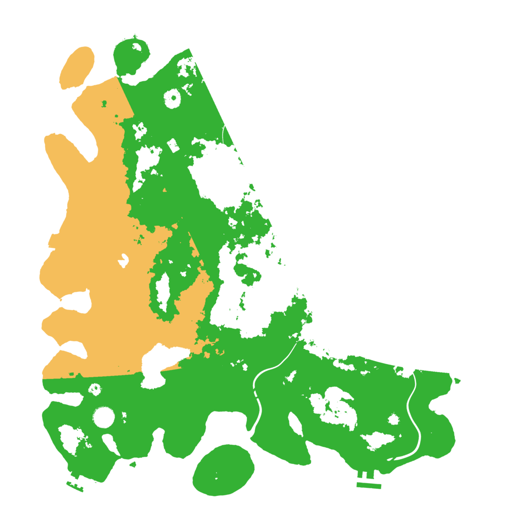 Biome Rust Map: Procedural Map, Size: 4250, Seed: 874007897