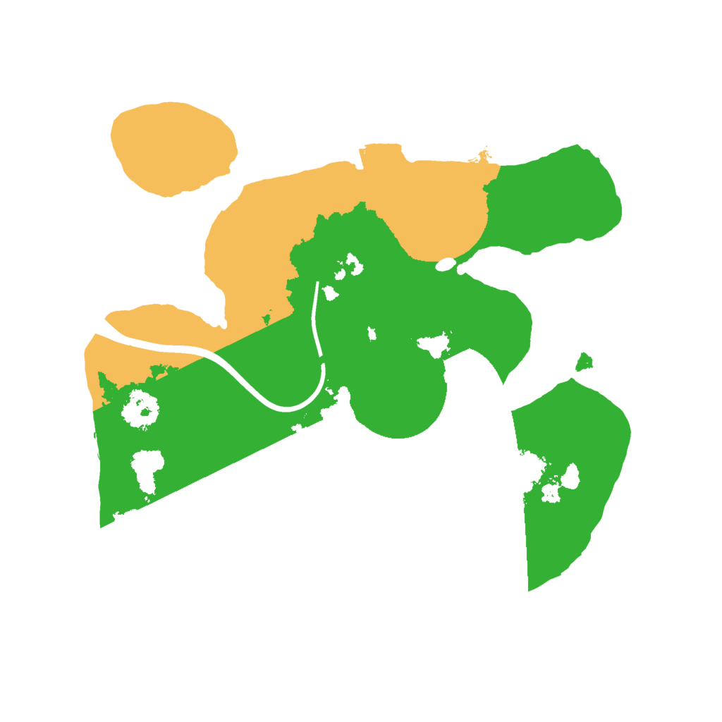 Biome Rust Map: Procedural Map, Size: 2000, Seed: 365