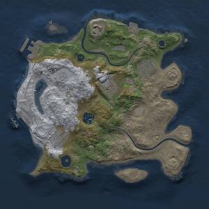 Thumbnail Rust Map: Procedural Map, Size: 2800, Seed: 1503758751, 10 Monuments