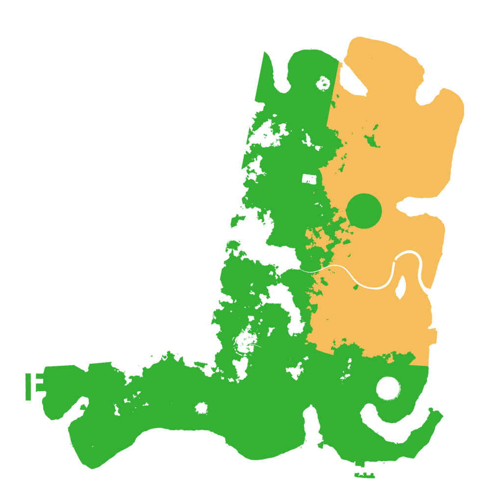 Biome Rust Map: Procedural Map, Size: 3750, Seed: 645988330