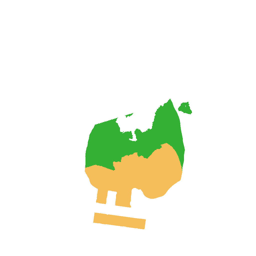 Biome Rust Map: Procedural Map, Size: 1000, Seed: 18364528