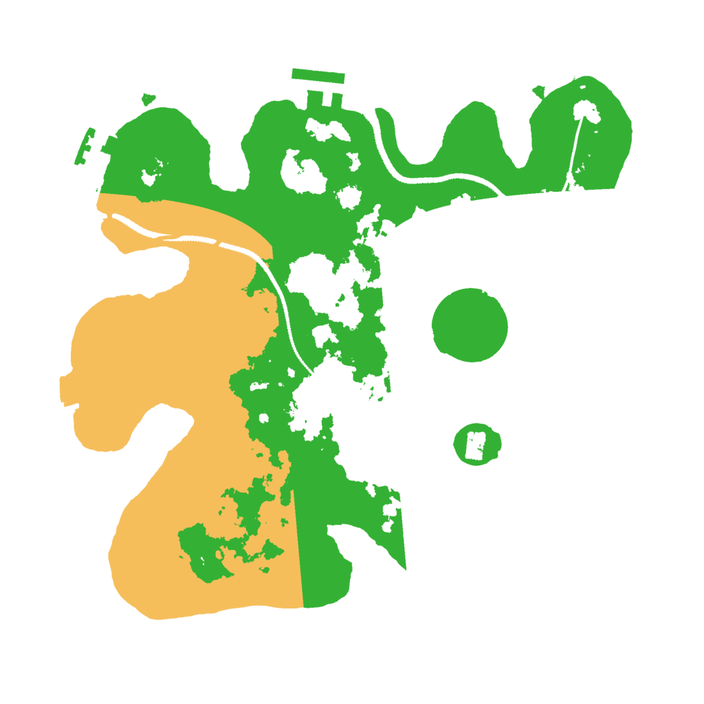 Biome Rust Map: Procedural Map, Size: 2700, Seed: 2071873240