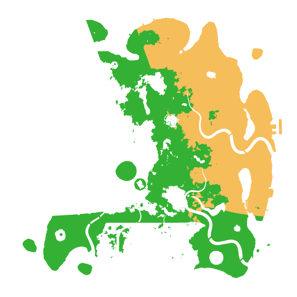 Biome Rust Map: Procedural Map, Size: 4000, Seed: 228894367