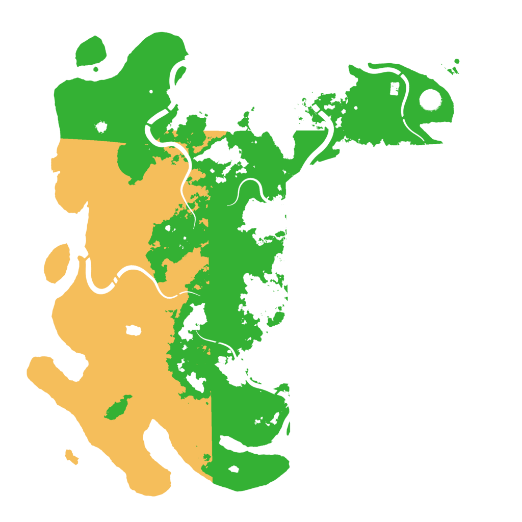 Biome Rust Map: Procedural Map, Size: 4250, Seed: 890507148
