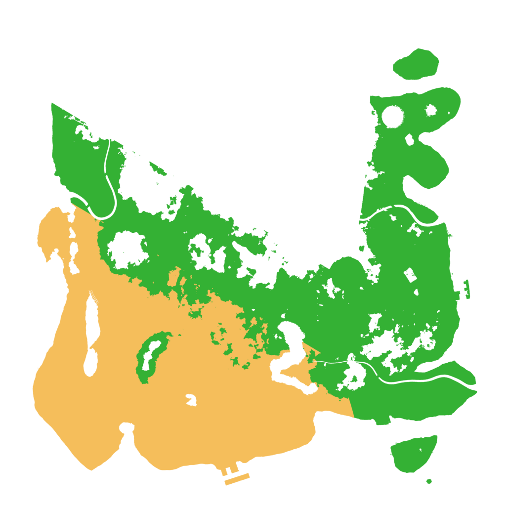 Biome Rust Map: Procedural Map, Size: 4050, Seed: 773942558