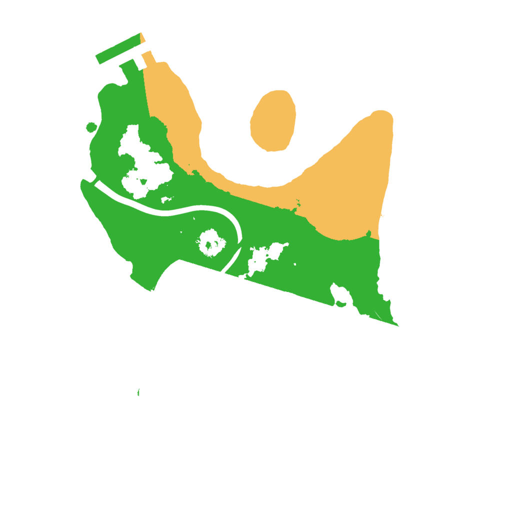 Biome Rust Map: Procedural Map, Size: 2000, Seed: 1929838197