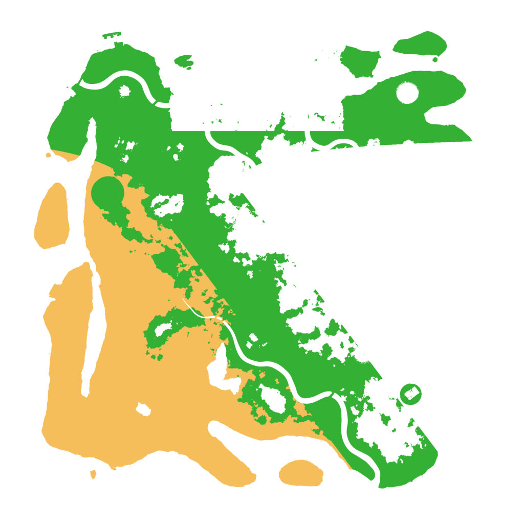 Biome Rust Map: Procedural Map, Size: 4250, Seed: 42323