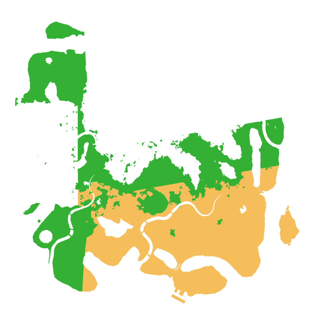 Biome Rust Map: Procedural Map, Size: 4250, Seed: 20758332