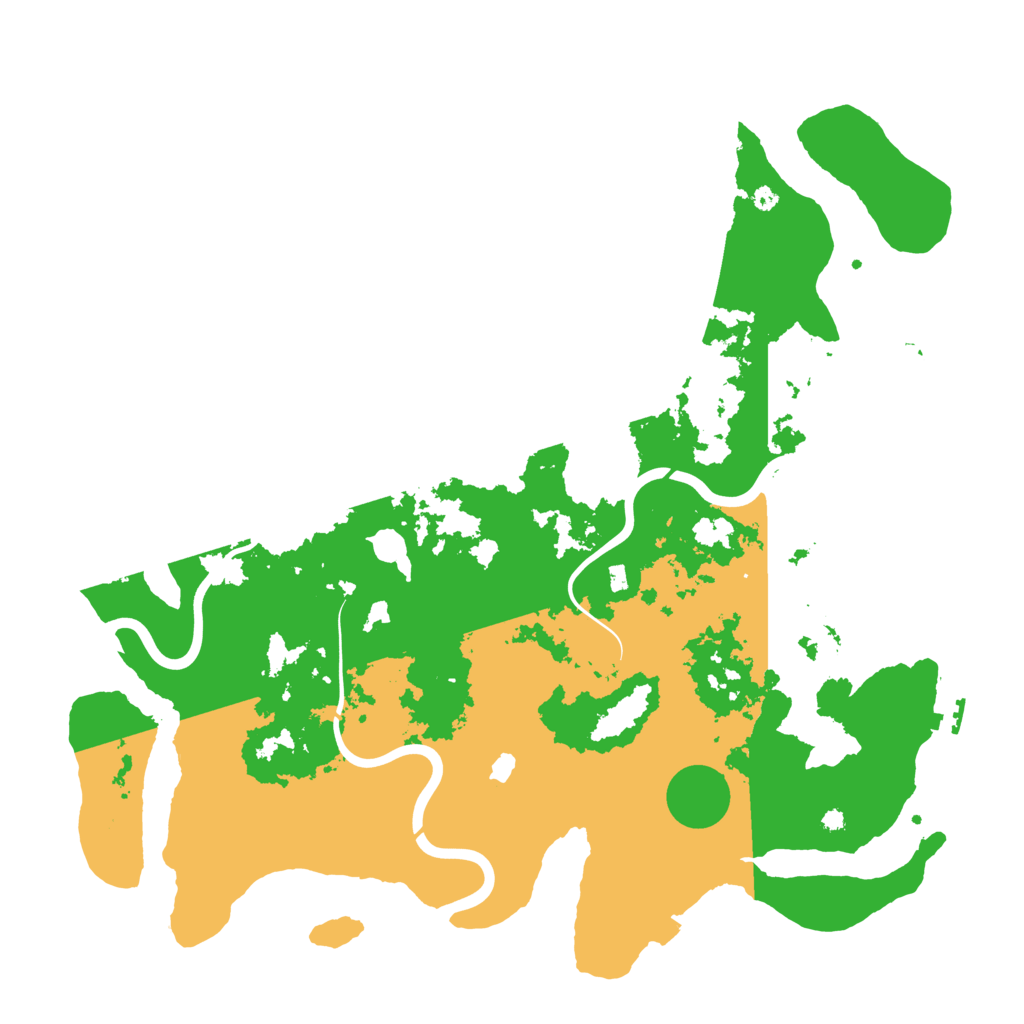 Biome Rust Map: Procedural Map, Size: 4250, Seed: 123312