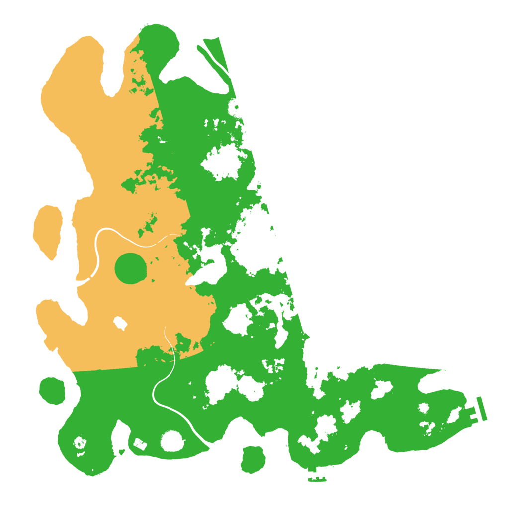 Biome Rust Map: Procedural Map, Size: 4250, Seed: 765375469