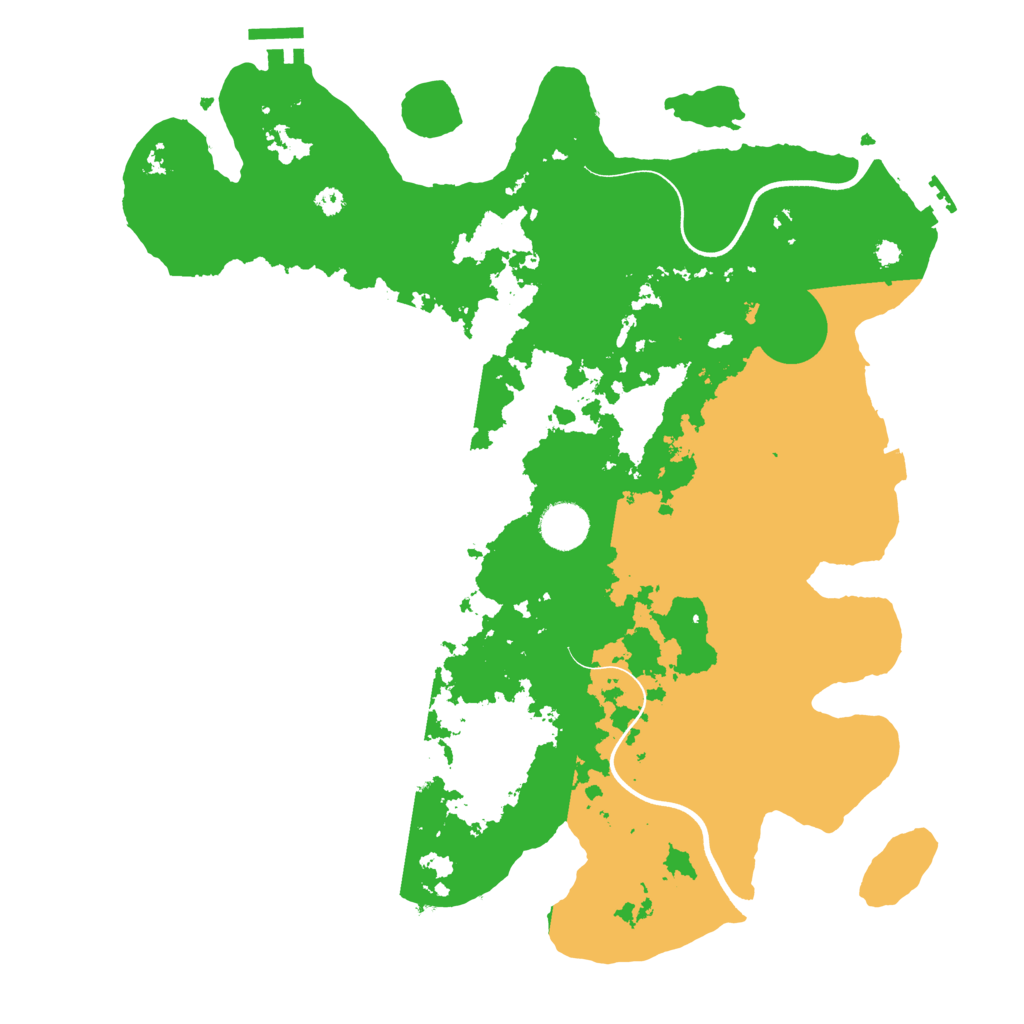 Biome Rust Map: Procedural Map, Size: 3750, Seed: 482241135