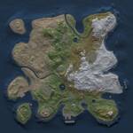 Thumbnail Rust Map: Procedural Map, Size: 3000, Seed: 54353, 10 Monuments