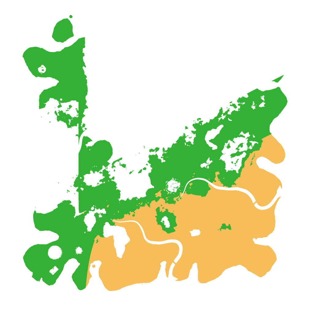 Biome Rust Map: Procedural Map, Size: 4001, Seed: 2057869980