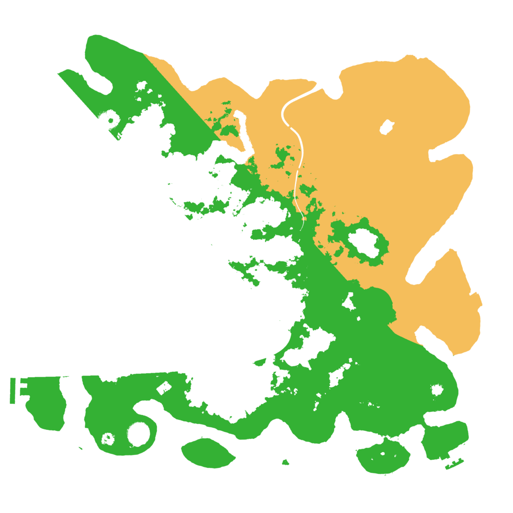 Biome Rust Map: Procedural Map, Size: 4000, Seed: 32709953