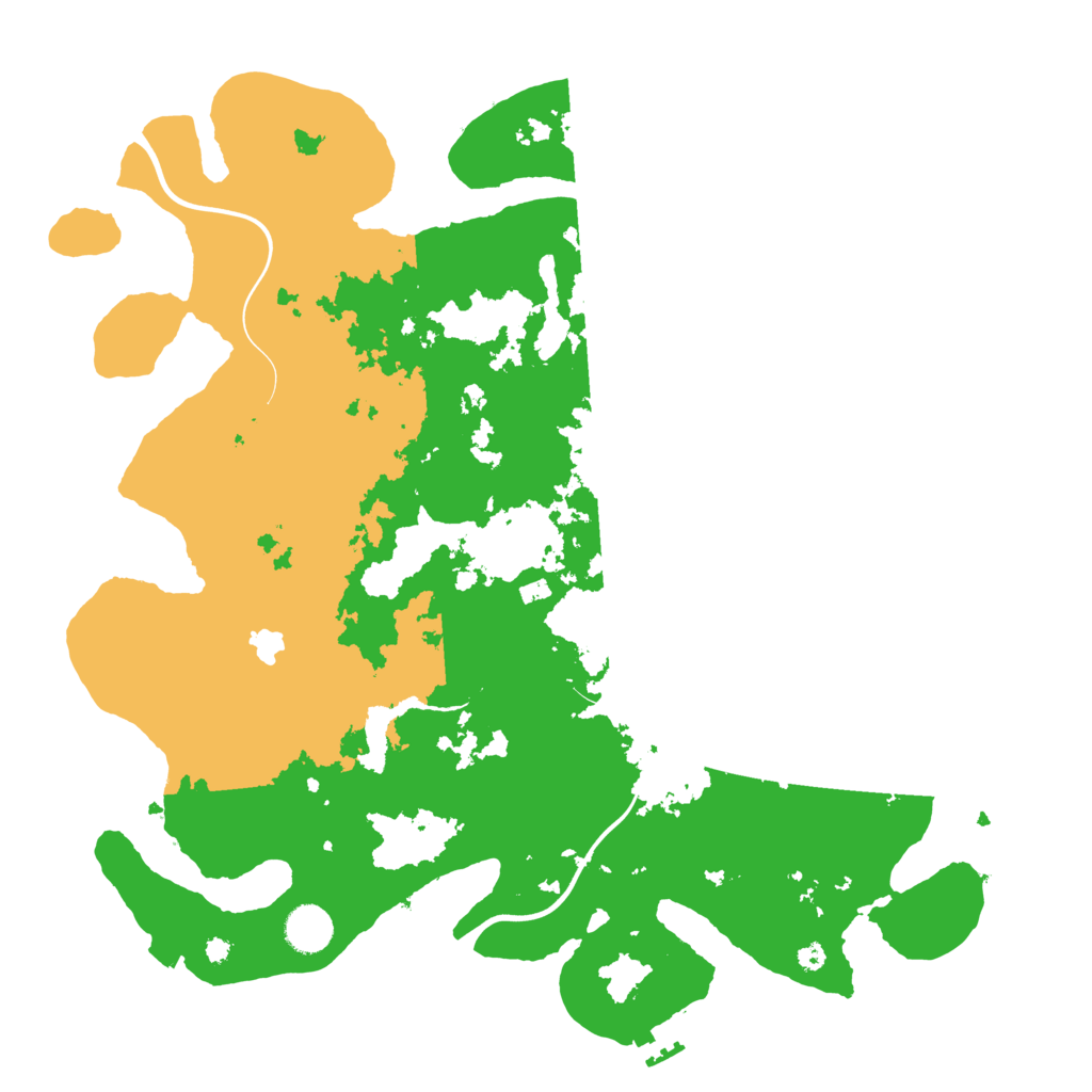 Biome Rust Map: Procedural Map, Size: 4000, Seed: 2017290451