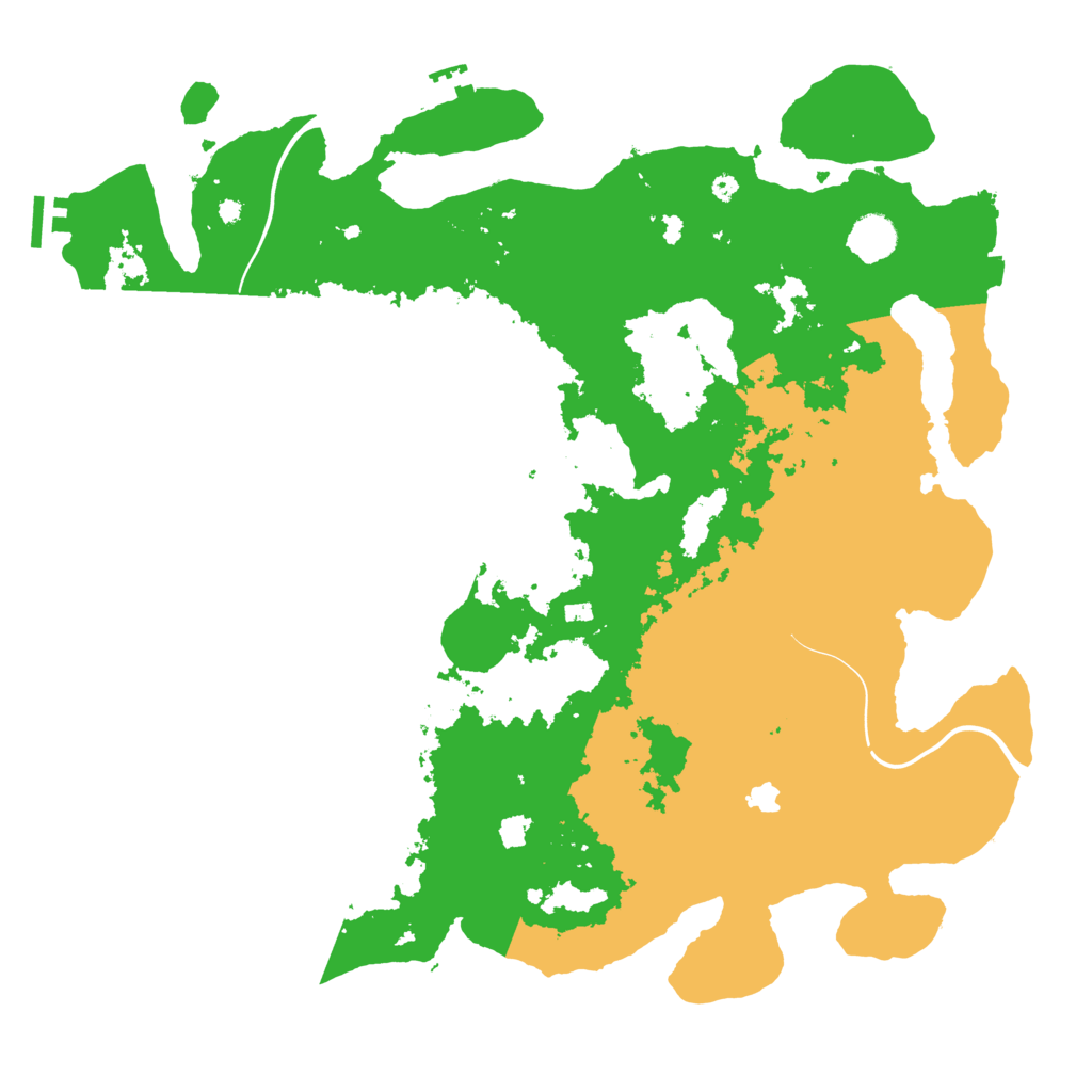 Biome Rust Map: Procedural Map, Size: 4250, Seed: 352165132