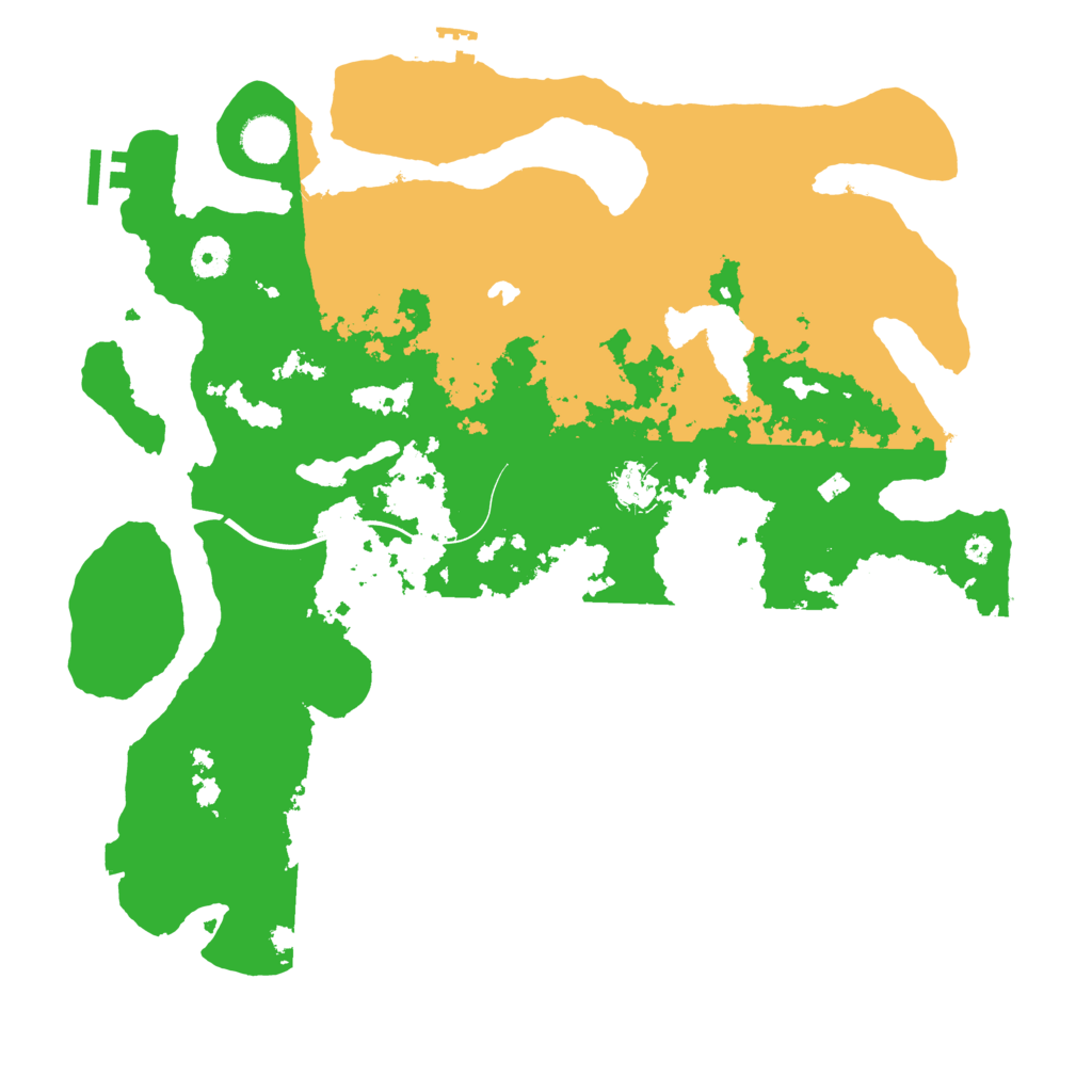 Biome Rust Map: Procedural Map, Size: 4000, Seed: 303749994