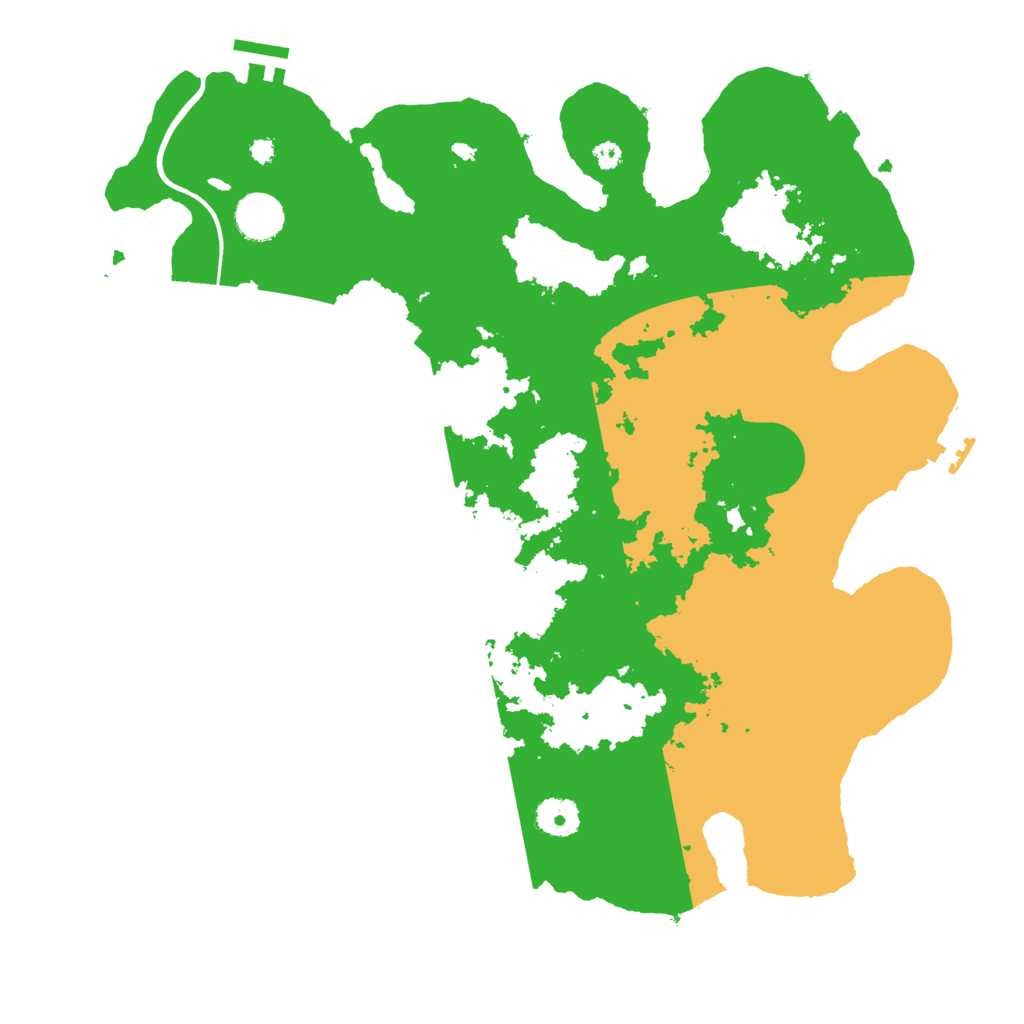 Biome Rust Map: Procedural Map, Size: 3750, Seed: 714823