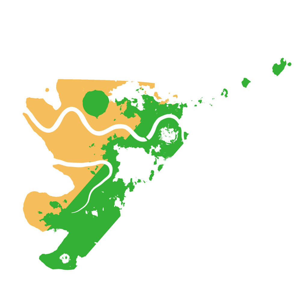 Biome Rust Map: Procedural Map, Size: 3250, Seed: 1822966239