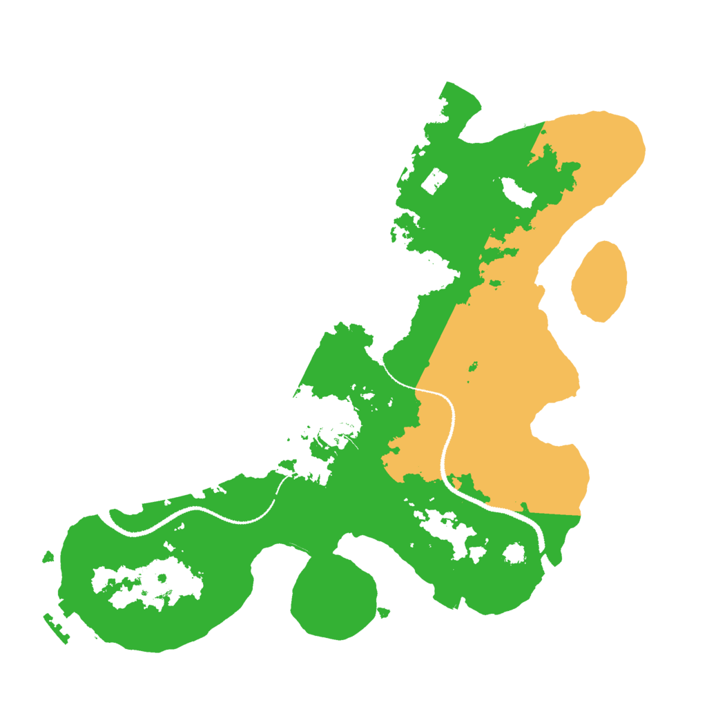 Biome Rust Map: Procedural Map, Size: 3000, Seed: 1720306790