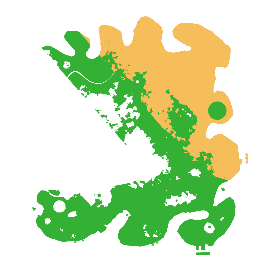 Biome Rust Map: Procedural Map, Size: 3750, Seed: 1546490890