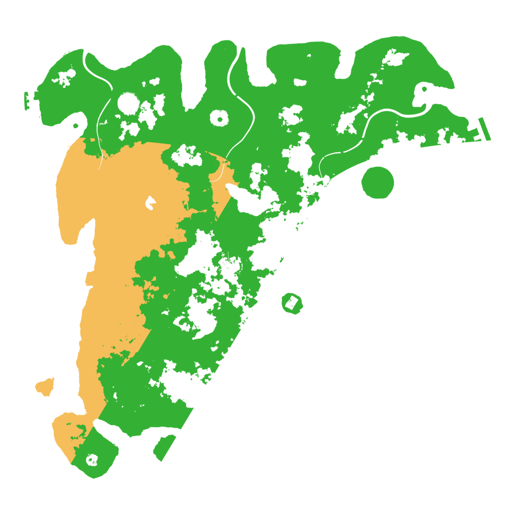 Biome Rust Map: Procedural Map, Size: 4250, Seed: 132376914