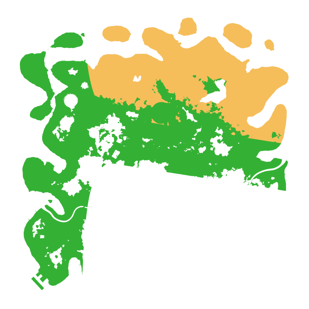 Biome Rust Map: Procedural Map, Size: 4000, Seed: 484230