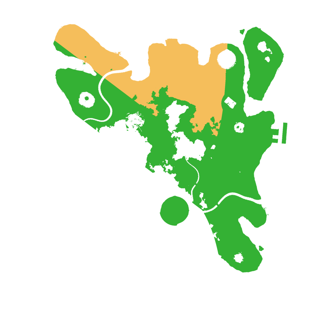 Biome Rust Map: Procedural Map, Size: 3000, Seed: 1933851759