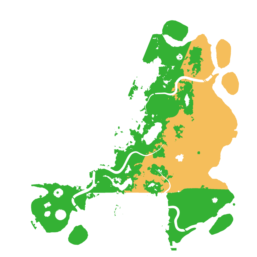 Biome Rust Map: Procedural Map, Size: 4250, Seed: 13422